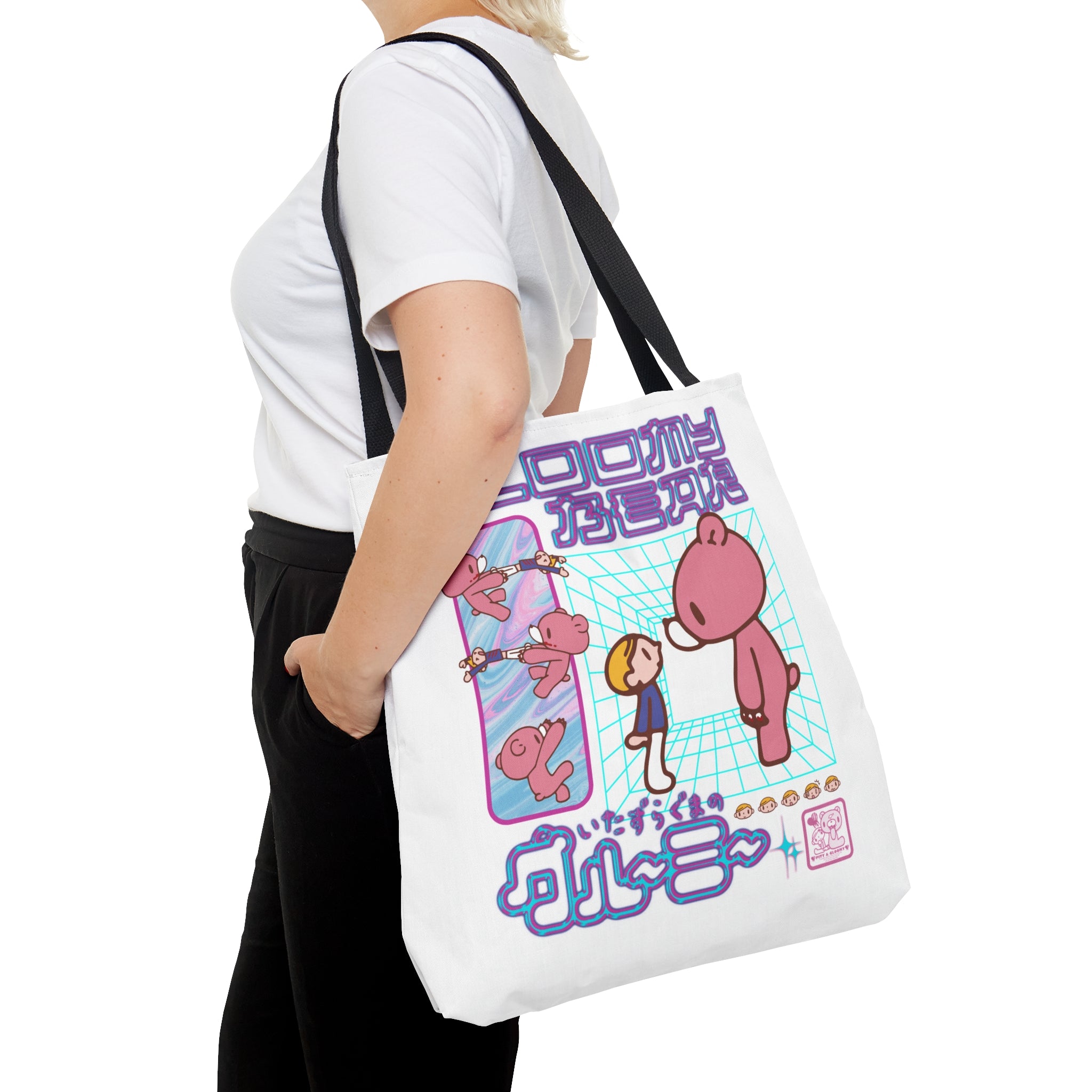 Gloomy Bear Y2K Vibes - Canvas Tote Bag